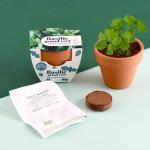 Radis et Capucine - Mini kit Basilic Grand Vert - Terre Cuite - 6 cm - MEDIA_EN_SITUATION_1